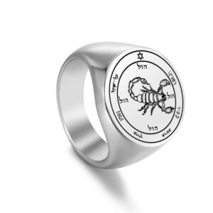 King Solomon Magic Ring For Protection Against Negative Energies
