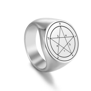 King Solomon Magic Ring For Granting Personal Magnetism
