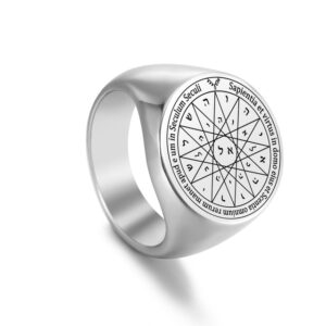 King Solomon Magic Ring To Help Read Thoughts of Others